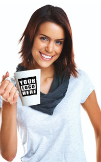 Large Latte Mug - Your logo here